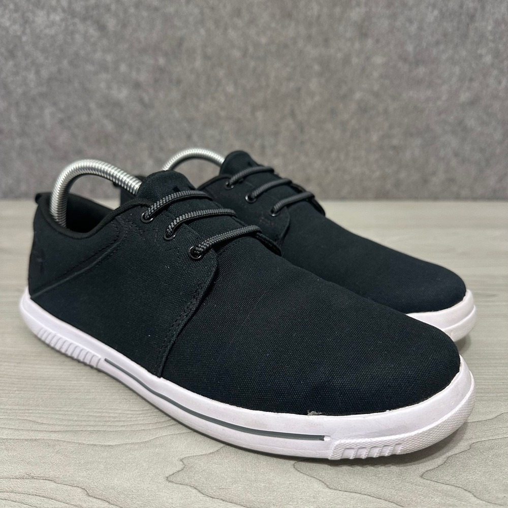 Under Armour Street Encounter IV Mens Size 9 Black Canvas Sneakers 3022914-001